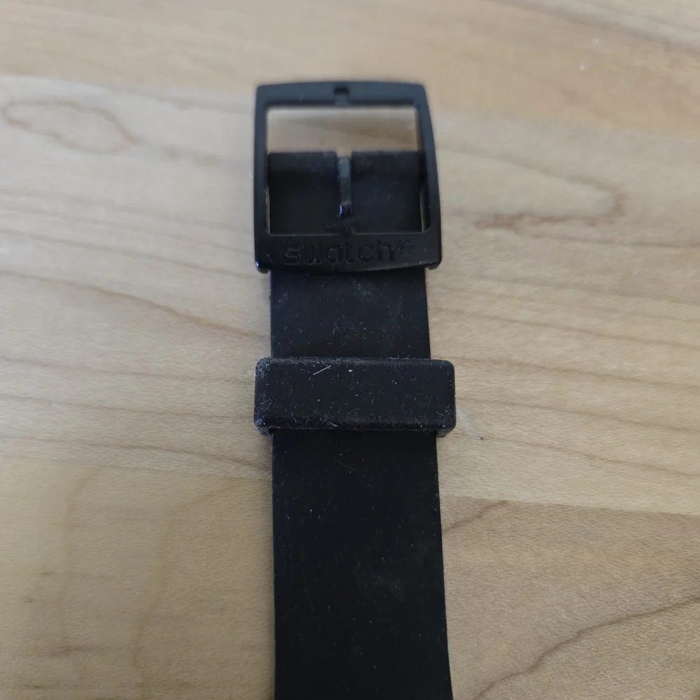 Swatch Blue and Black Smartwatch